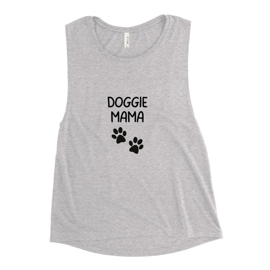 Doggie Mama Ladies’ Muscle Tank