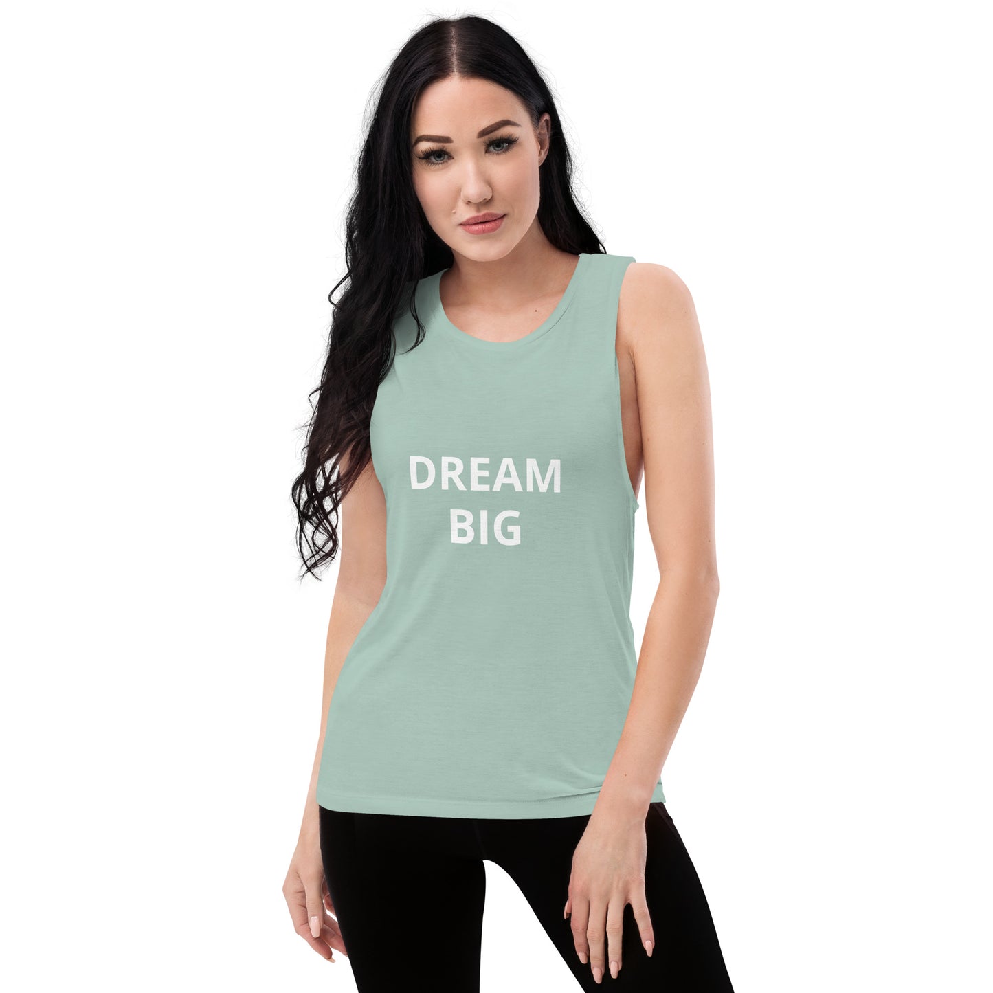 Dream Big Ladies’ Muscle Tank