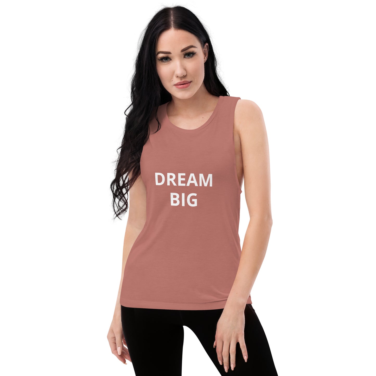 Dream Big Ladies’ Muscle Tank