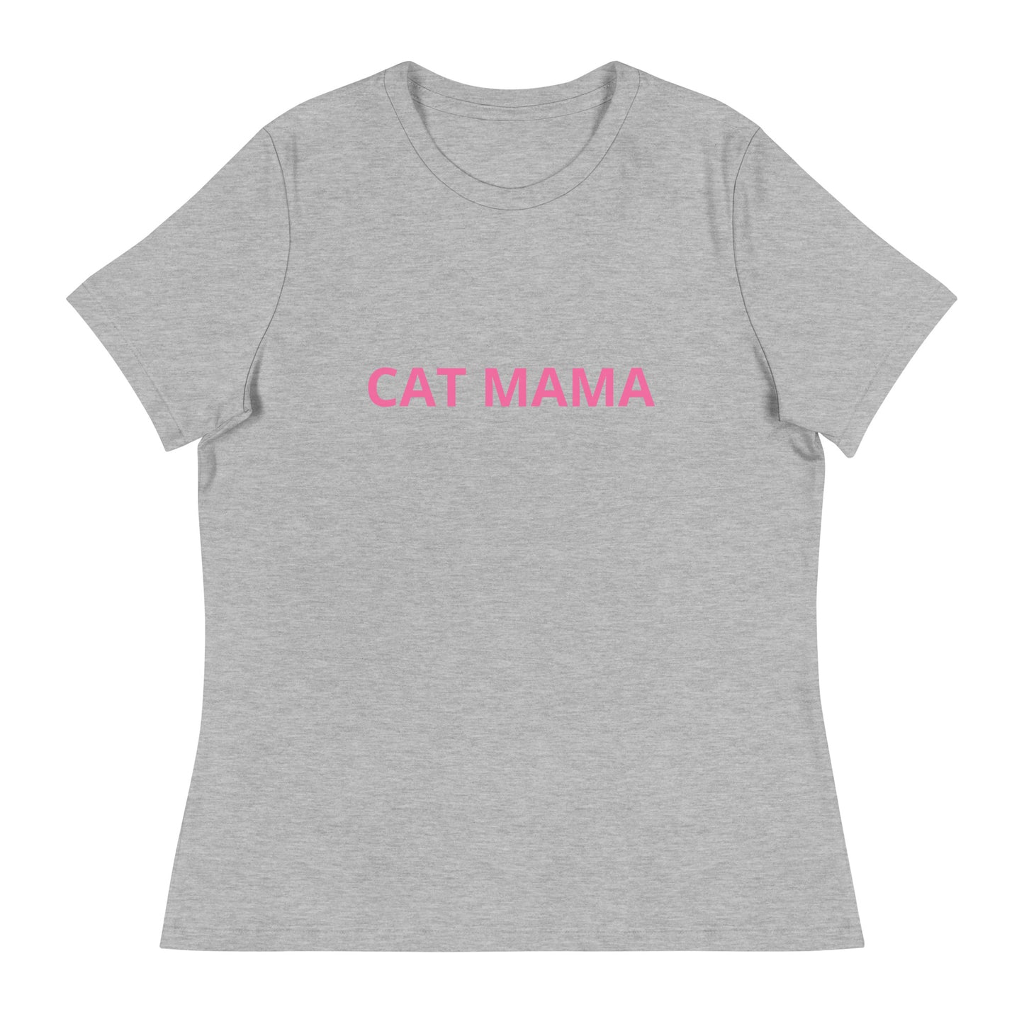 Cat Mama Women's Relaxed T-Shirt