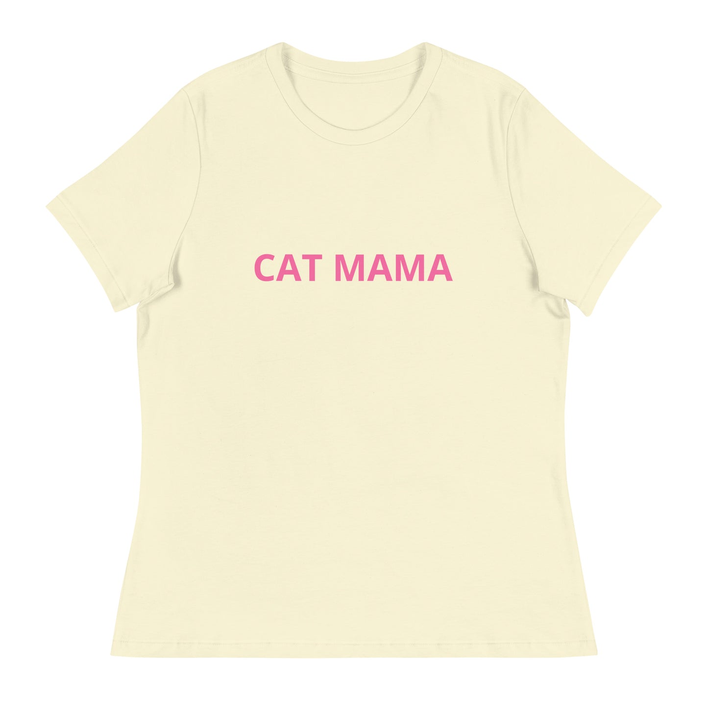 Cat Mama Women's Relaxed T-Shirt