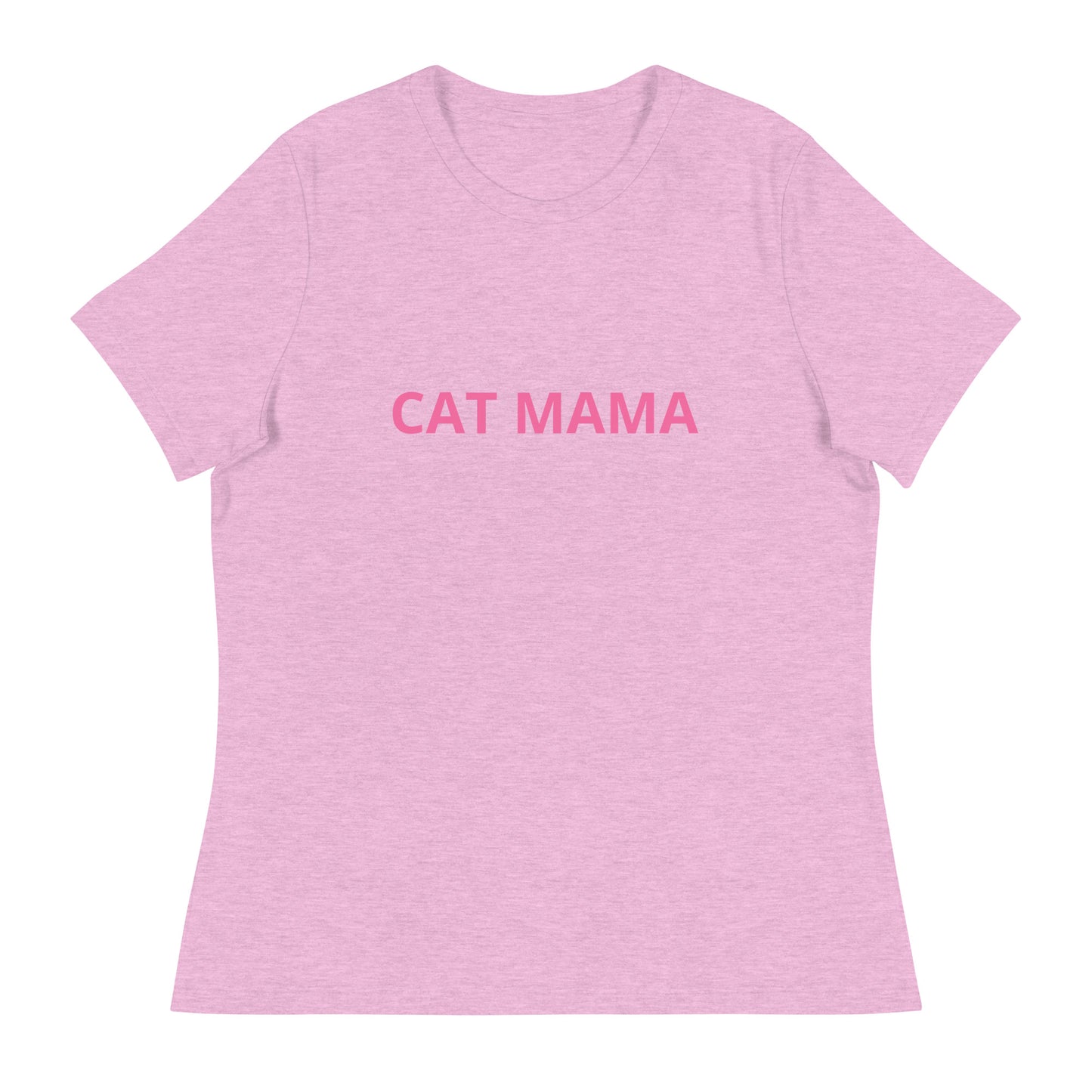 Cat Mama Women's Relaxed T-Shirt