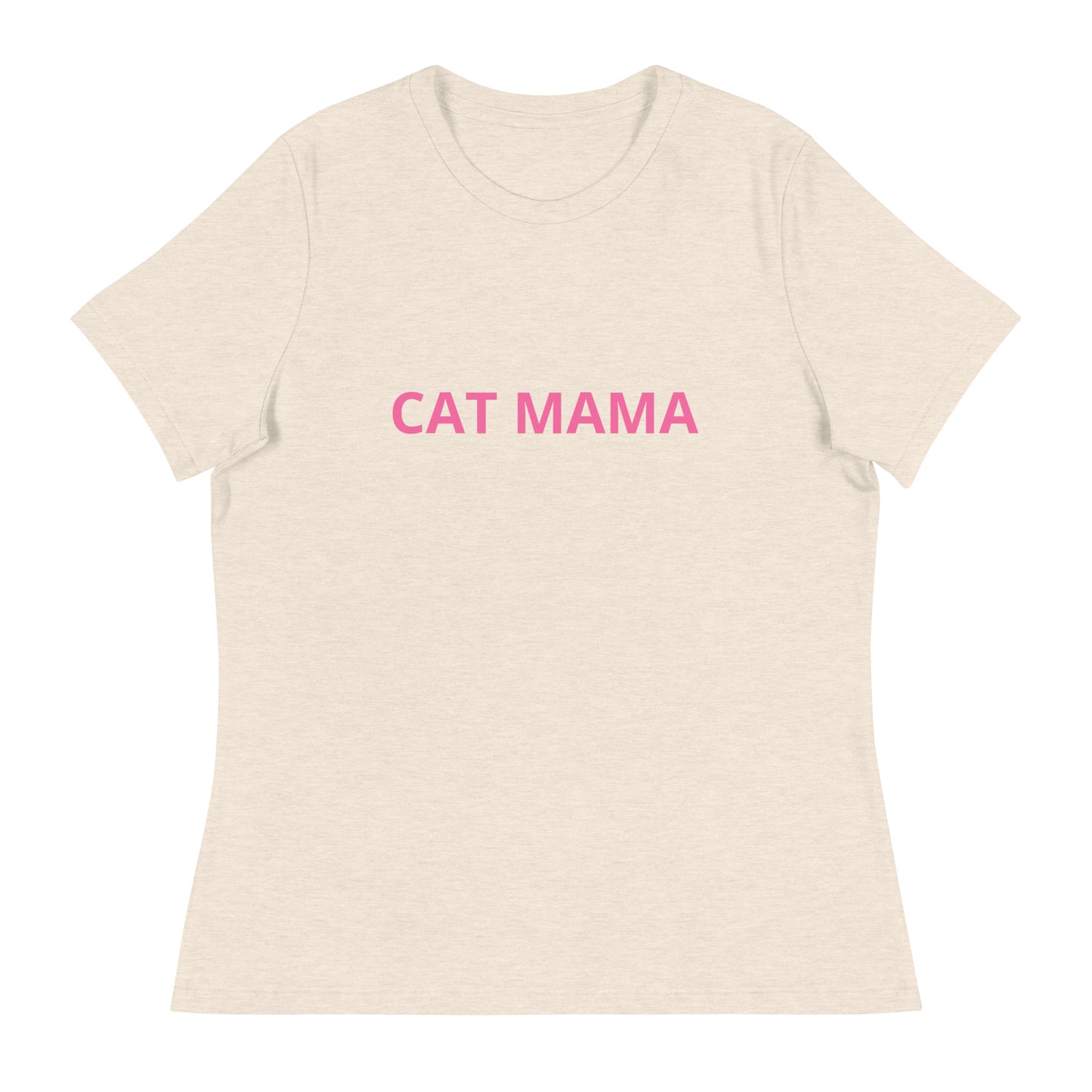 Cat Mama Women's Relaxed T-Shirt