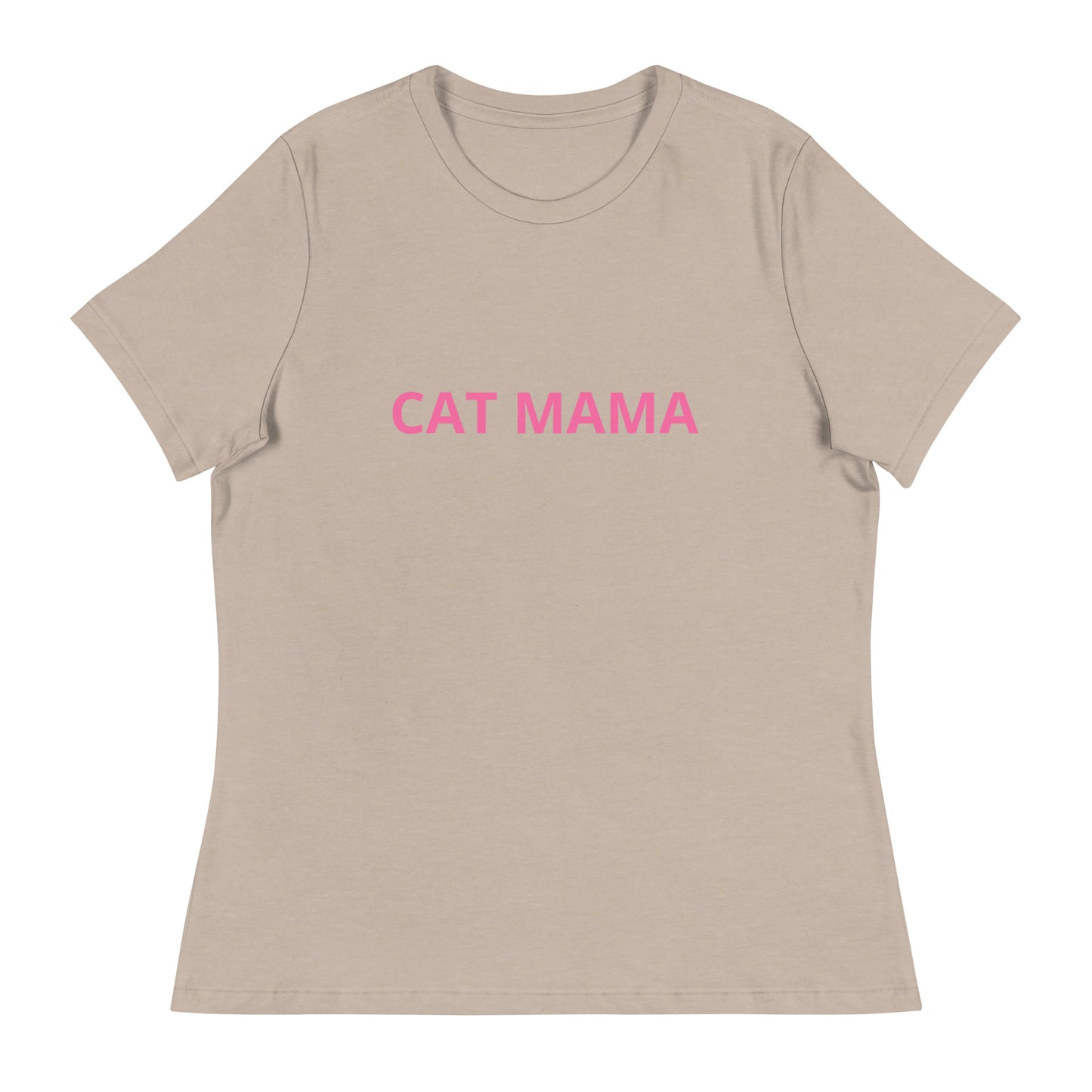 Cat Mama Women's Relaxed T-Shirt