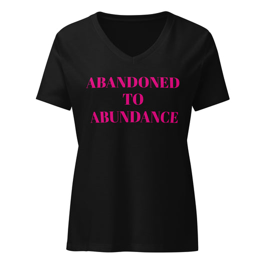 Women’s relaxed v-neck t-shirt